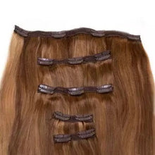 Load image into Gallery viewer, Caramel Blend Piano Colour Human Hair in 5 Piece
