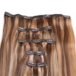 Vanilla Blend Piano Colour Human Hair in 5 Piece